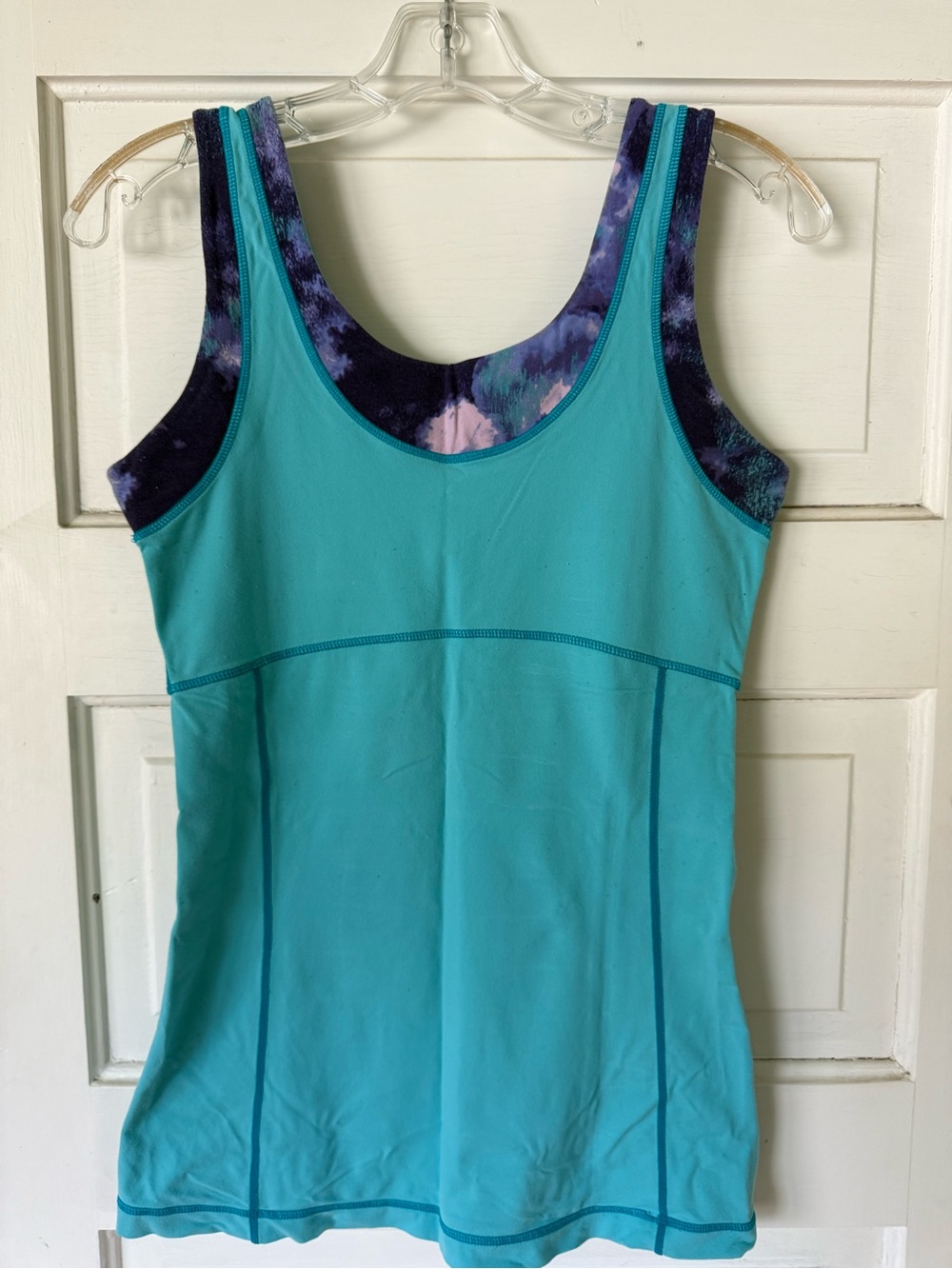 Lucy Turquoise Active Tank Top